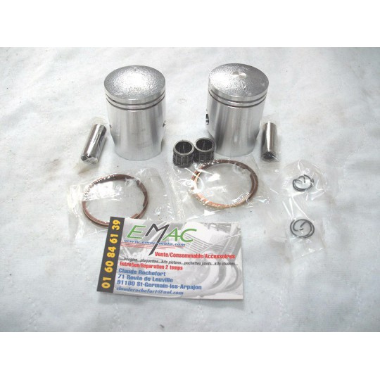 KIT PISTONS COMPLET GT 125